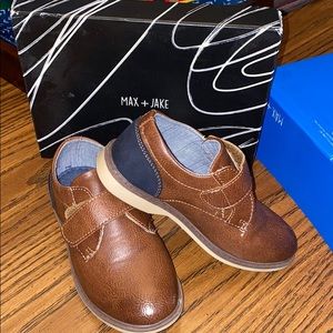 Max & Jake cognac Ollie dress shoes